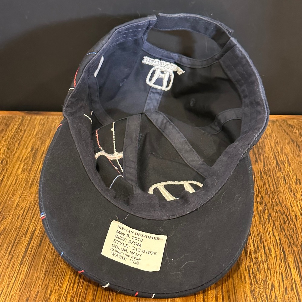 Duluth Trading Co Mens Navy Blue Ripstop Stretch Fit Baseball Cap Hat XL